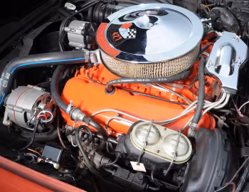 Bajo el capó 1967 Chevrolet Corvette Sting Ray L36 (19437)