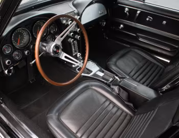 Interior 1967 Chevrolet Corvette Sting Ray L36 with side mount exhaust option (19437)