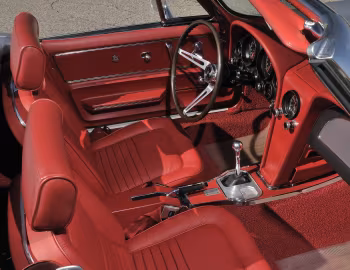 Interior Chevrolet Corvette Sting Ray L71 427/435 HP COPO Convertible Show Car (C2) '03.1967