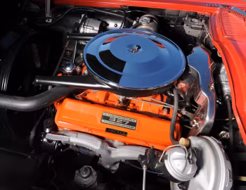 Bajo el capó 1964 Chevrolet Corvette Sting Ray L75 327/300 HP Convertible (0800-67)