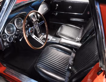 Interior 1964 Chevrolet Corvette Sting Ray L75 327/300 HP Convertible (0800-67)