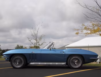 1965 Chevrolet Corvette Sting Ray L78 Convertible with side mount exhaust option (19467)