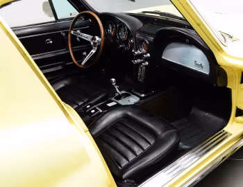 Interior 1966 Chevrolet Corvette Sting Ray L79 Sport Coupe (19437)