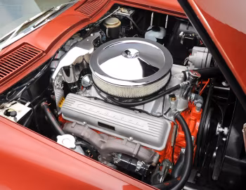 Bajo el capó 1966 Chevrolet Corvette Sting Ray L79 Sport Coupe (19437)