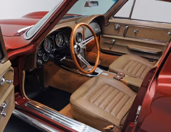 Interior 1966 Chevrolet Corvette Sting Ray L79 Sport Coupe (19437)