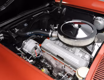 Bajo el capó 1966 Chevrolet Corvette Sting Ray L79 Sport Coupe (19437)