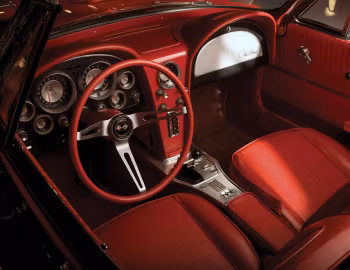 Panel frontal 1963 Chevrolet Corvette Sting Ray L84 Convertible (0867)