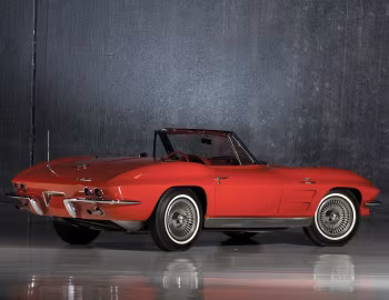 1963 Chevrolet Corvette Sting Ray L84 Convertible (0867)