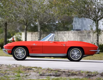 1963 Chevrolet Corvette Sting Ray L84 Convertible (0867)