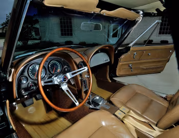 Panel frontal 1965 Chevrolet Corvette Sting Ray L84 Fuel Injection Convertible (19467)