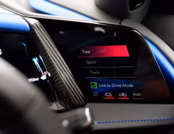 Interior Chevrolet Corvette Stingray Convertible Z51 [UK-spec] (C8) '2026
