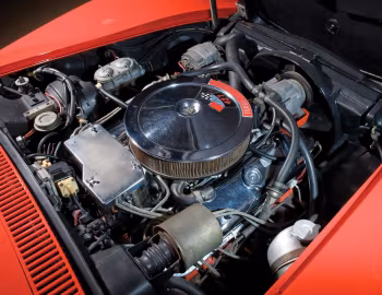Bajo el capó 1969 Chevrolet Corvette Stingray L36 427/390 HP Convertible (19467)
