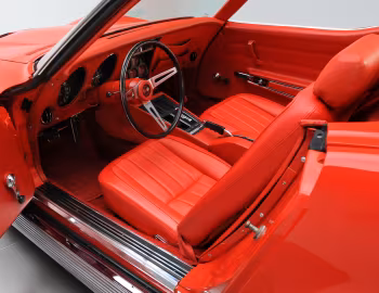 Interior 1969 Chevrolet Corvette Stingray L46 350/350 HP Convertible (19467)