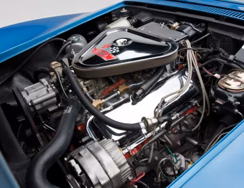 Bajo el capó 1969 Chevrolet Corvette Stingray L71 427/435 HP Convertible (19467)