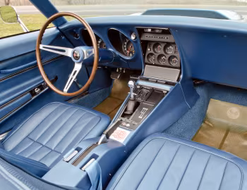 Interior 1969 Chevrolet Corvette Stingray L88 Convertible (19467)