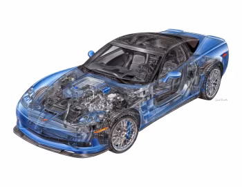 2009 Chevrolet Corvette ZR1 (C6) '2008–09