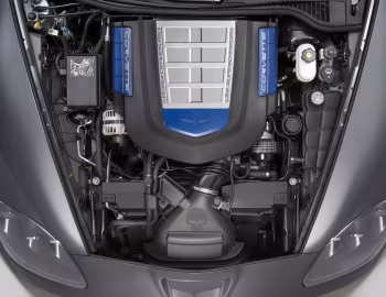 Bajo el capó 2010–13 Chevrolet Corvette ZR1 [North America] (C6) '2009–13