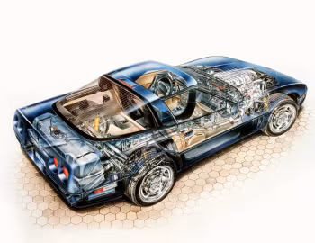 1990 Chevrolet Corvette ZR1 Sport Coupe (1YY07)
