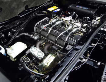 Bajo el capó 1976 Chevrolet Cosworth Vega (V77)