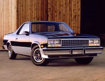 1986–87 Chevrolet El Camino SS Sport Decor