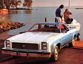 1977 Chevrolet El Camino Classic Sedan-Pickup (1AD80)