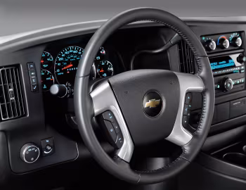 Interior 2008–pr. Chevrolet Express Passenger Van