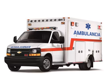 Chevrolet Express Cutaway Ambulancia '2010–18