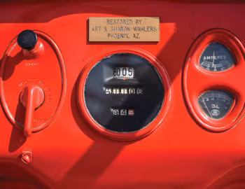 Painel 1926 Chevrolet Capitol Fire Truck