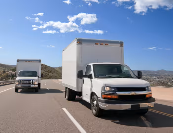 Chevrolet Express 4500 Cutaway with Chrome Appearance Package, Ford E-450 Super Duty