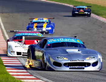 Jaguar XK, Ford Mustang, Chevrolet Corvette C5-R
