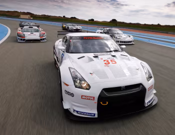 Matech Racing Ford GT, Chevrolet Corvette C6.R GT1, Nissan GT-R FIA GT1, K plus K Motorsport Saleen S7R