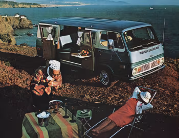 1969 Chevrolet G10 Chevy-Van Camper by Red-E-Kamp