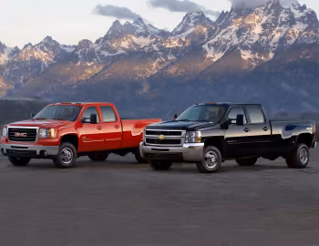 Chevrolet Silverado 3500 HD Crew Cab, GMC Sierra 3500 HD SLT Crew Cab