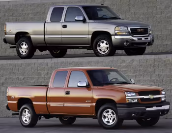 GMC Sierra Extended Cab, Chevrolet Silverado Z71 Extended Cab