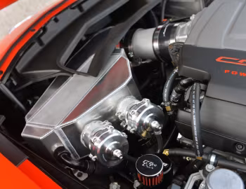 Bajo el capó Hennessey Corvette Stingray HPE700 Twin Turbo (C7) '2014–15