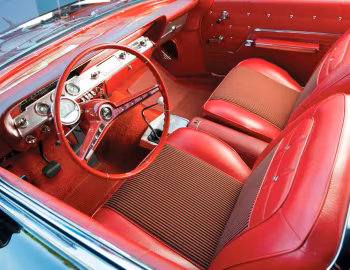 Interior 1962 Chevrolet Impala SS 409 Convertible (1867)