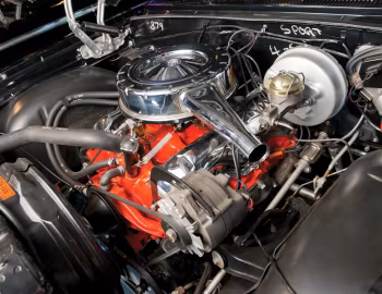 Under The Hood 1964 Chevrolet Impala SS 409 Convertible