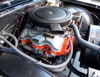 Under The Hood 1962 Chevrolet Impala SS 409 Convertible (1867)