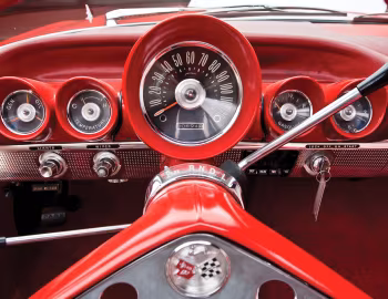 Tableau de bord 1960 Chevrolet Impala 348/280 HP Super Turbo-Thrust Convertible (1867)