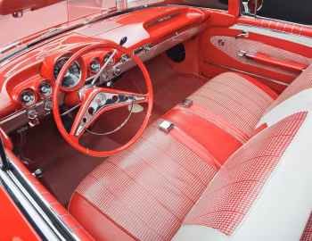 Intérieur 1960 Chevrolet Impala 348/280 HP Super Turbo-Thrust Convertible (1867)