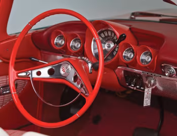 Panel frontal 1960 Chevrolet Impala 348/280 HP Super Turbo-Thrust Convertible (1867)