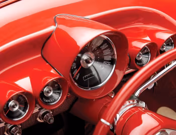 Tableau de bord 1960 Chevrolet Impala 348/280 HP Super Turbo-Thrust Convertible (1867)
