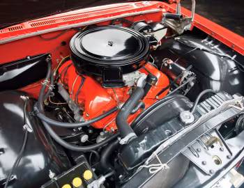 Sous la capuche 1960 Chevrolet Impala 348/280 HP Super Turbo-Thrust Convertible (1867)