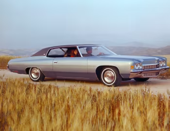 1972 Chevrolet Caprice Custom Coupe (1N 47)