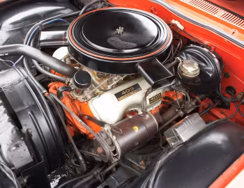 Bajo el capó 1962 Chevrolet Impala Sport Coupe (1847)