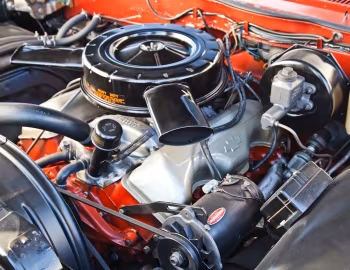 Bajo el capó 1961 Chevrolet Impala SS 409 (1837)