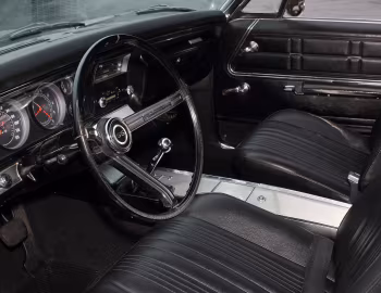 Interior 1967 Chevrolet Impala SS 427 Sport Coupe (6837)