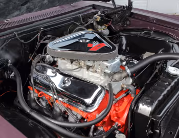Under The Hood 1967 Chevrolet Impala SS 427 Sport Coupe (6837)
