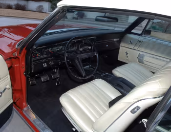 Interior 1968 Chevrolet Impala SS 427 Convertible (16867)