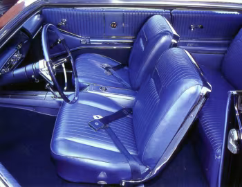 Interior 1964 Chevrolet Impala SS Convertible (13/14-67)
